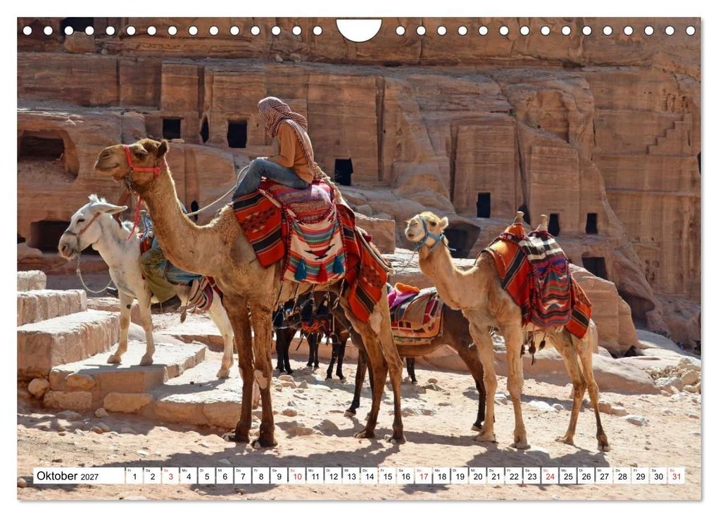 Weitere Ansicht: JORDANIEN, Faszination Nahost (Wandkalender 2027 DIN A4 quer), CALVENDO Monatskalender | Ulrich Senff, Calvendo