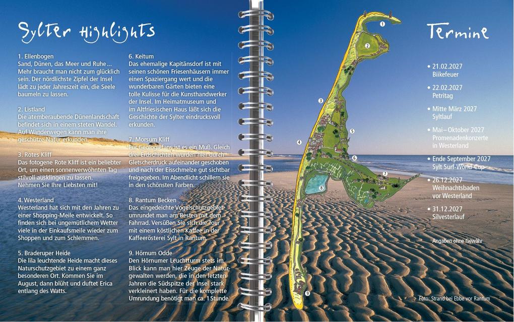 Weitere Ansicht: Sylt-die Insel 2027 Tischkalender | Gernot Westendorf