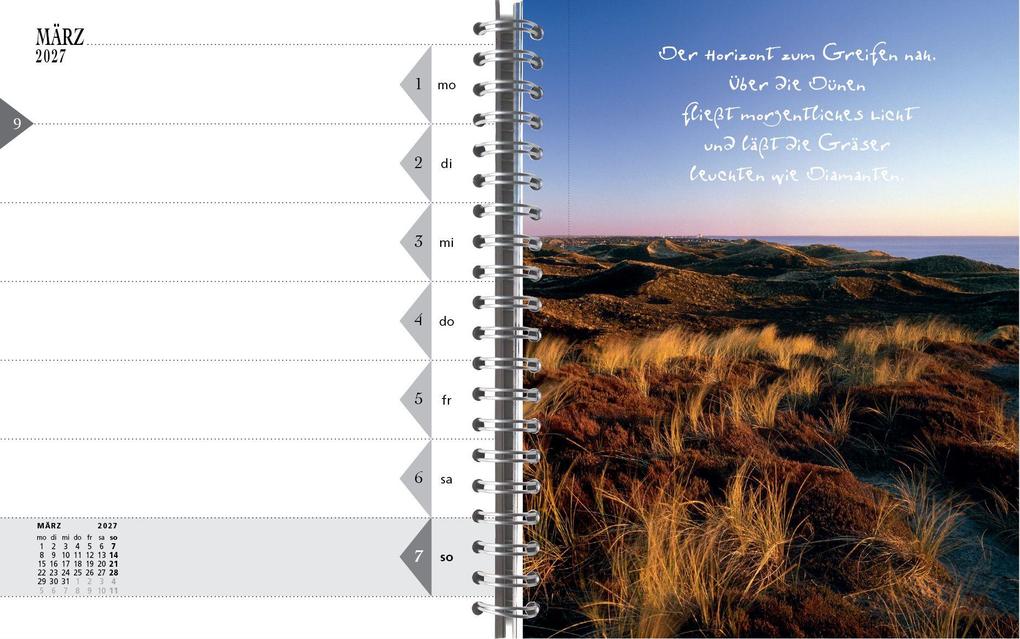 Weitere Ansicht: Sylt-die Insel 2027 Tischkalender | Gernot Westendorf