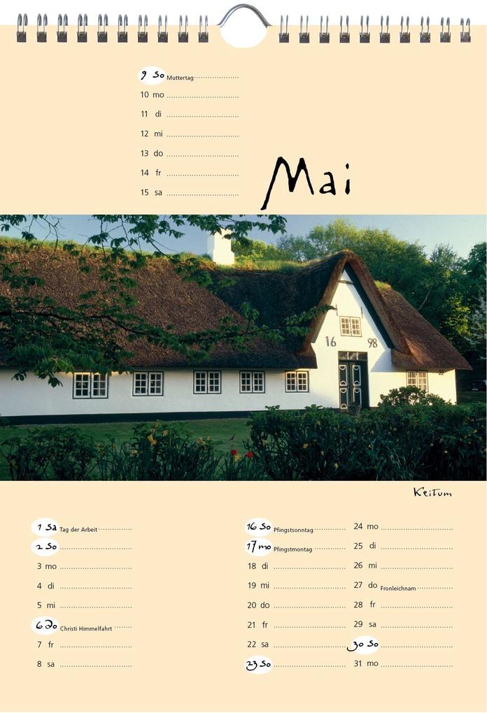 Weitere Ansicht: Sylt-die Insel 2027 A4 Kalender | Gernot Westendorf