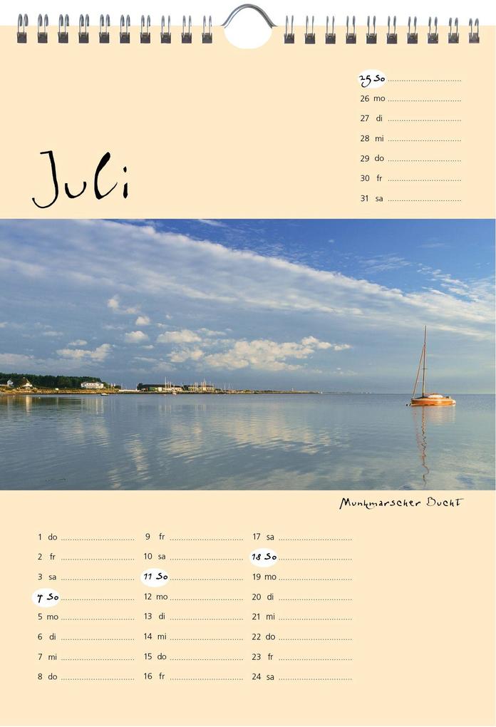 Weitere Ansicht: Sylt-die Insel 2027 A4 Kalender | Gernot Westendorf