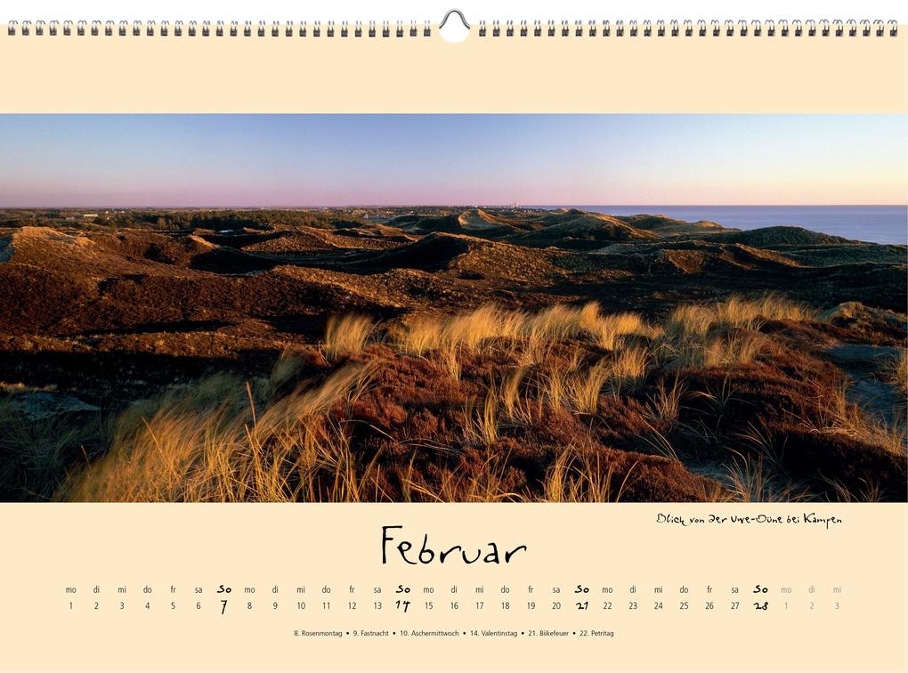 Weitere Ansicht: Sylt-die Insel 2027 Panoramakalender | Gernot Westendorf