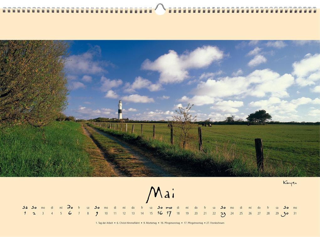 Weitere Ansicht: Sylt-die Insel 2027 Panoramakalender | Gernot Westendorf