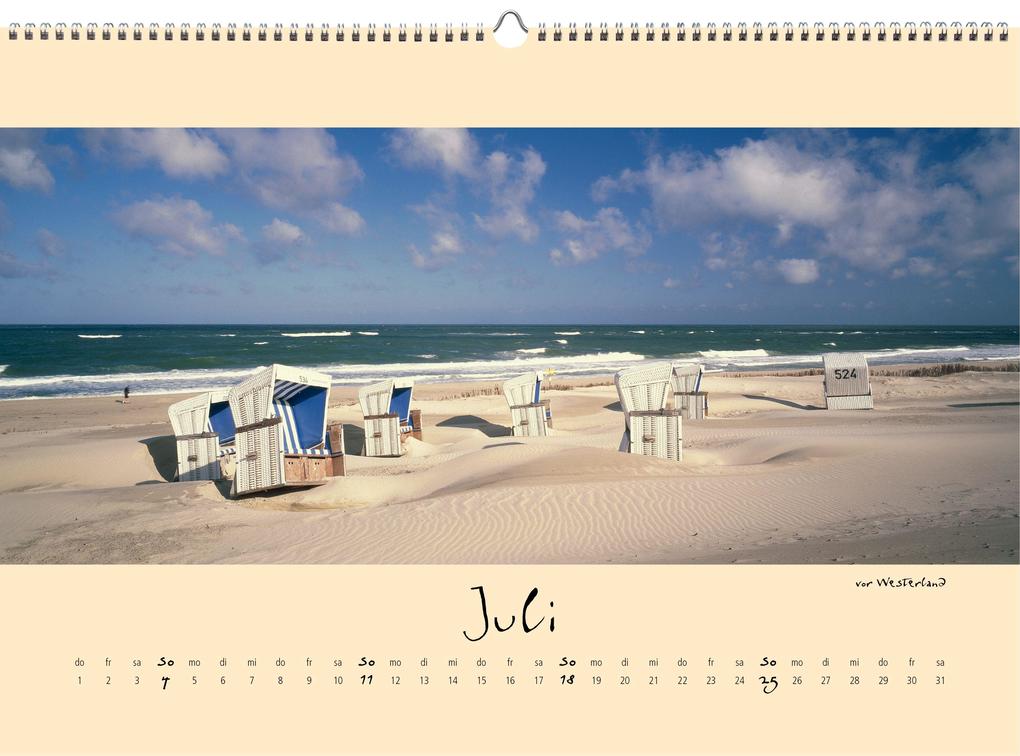Weitere Ansicht: Sylt-die Insel 2027 Panoramakalender | Gernot Westendorf