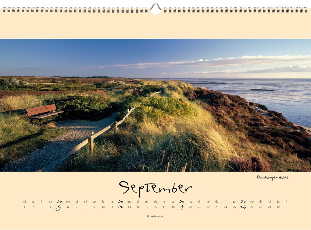 Weitere Ansicht: Sylt-die Insel 2027 Panoramakalender | Gernot Westendorf