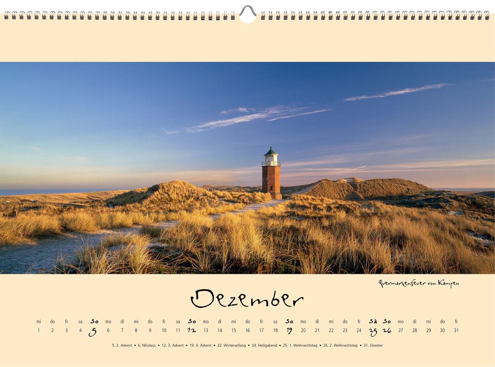 Weitere Ansicht: Sylt-die Insel 2027 Panoramakalender | Gernot Westendorf