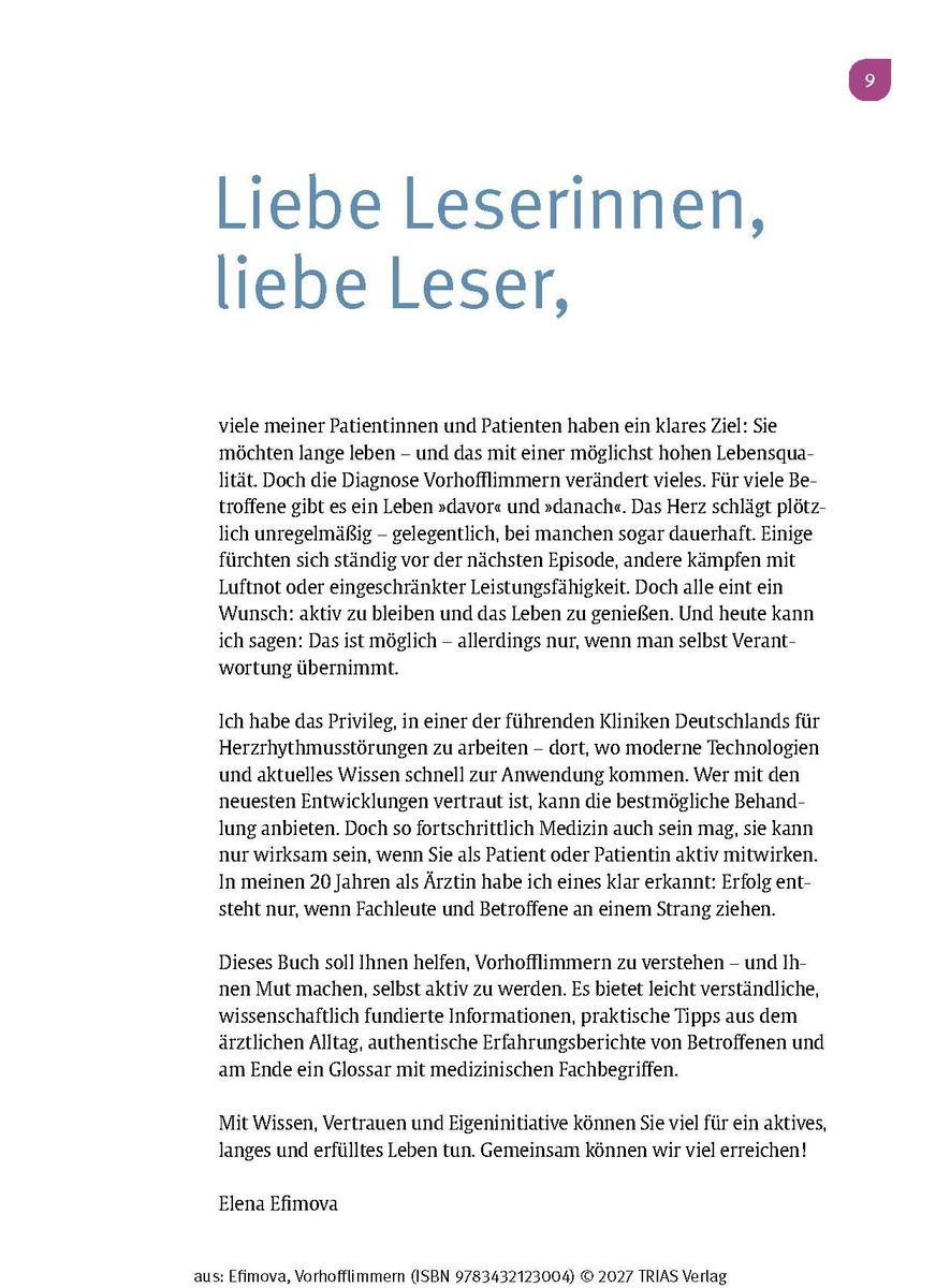 Weitere Ansicht: Vorhofflimmern | Elena Efimova