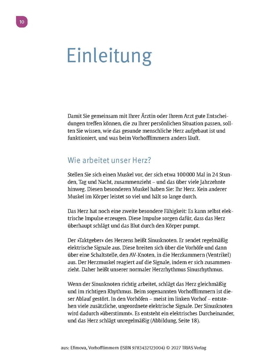 Weitere Ansicht: Vorhofflimmern | Elena Efimova