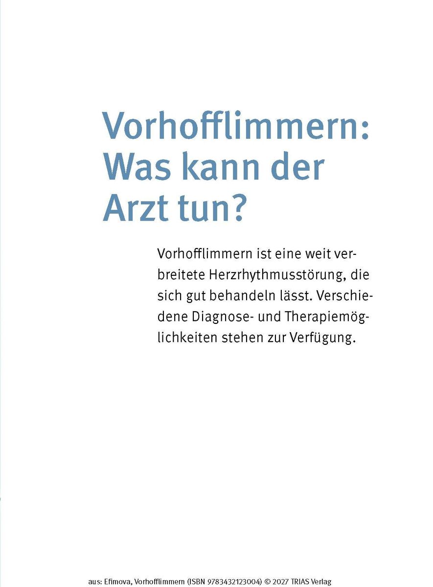 Weitere Ansicht: Vorhofflimmern | Elena Efimova