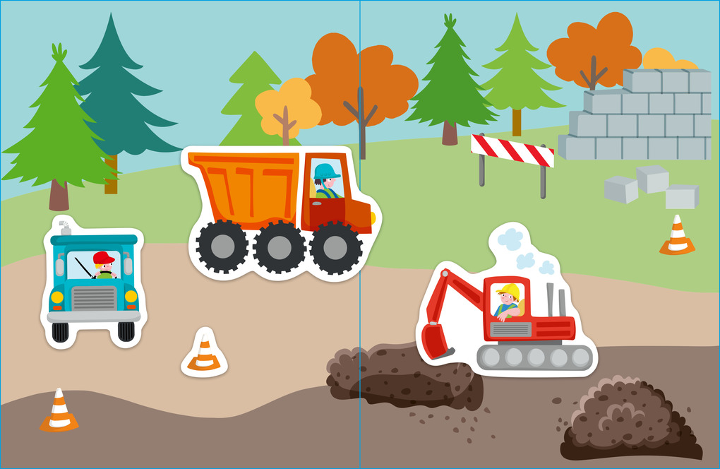 Weitere Ansicht: Mein erstes Stickerheft. Fahrzeuge