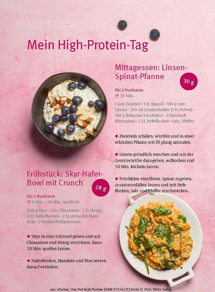Weitere Ansicht: One-Pot High Protein | Laura Merten