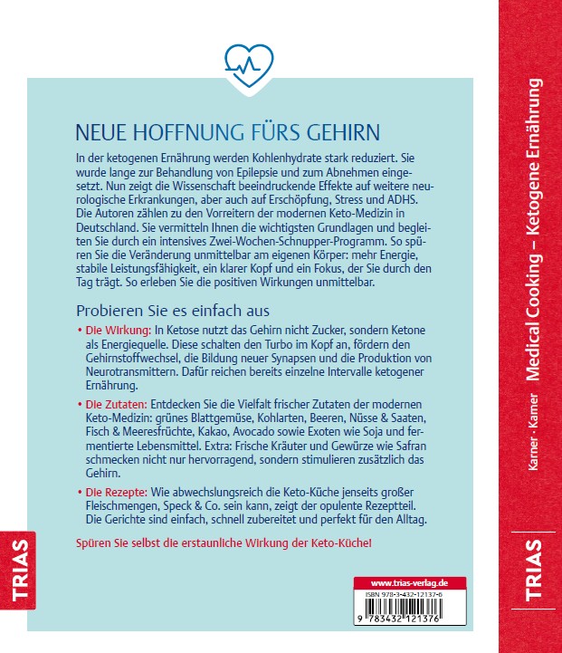 Weitere Ansicht: Medical Cooking: Ketogene Ernährung | Brigitte Karner, Wolfgang Karner