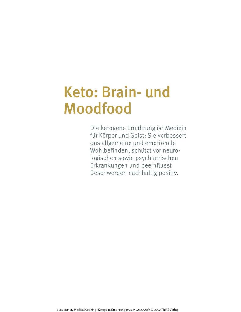 Weitere Ansicht: Medical Cooking: Ketogene Ernährung | Brigitte Karner, Wolfgang Karner