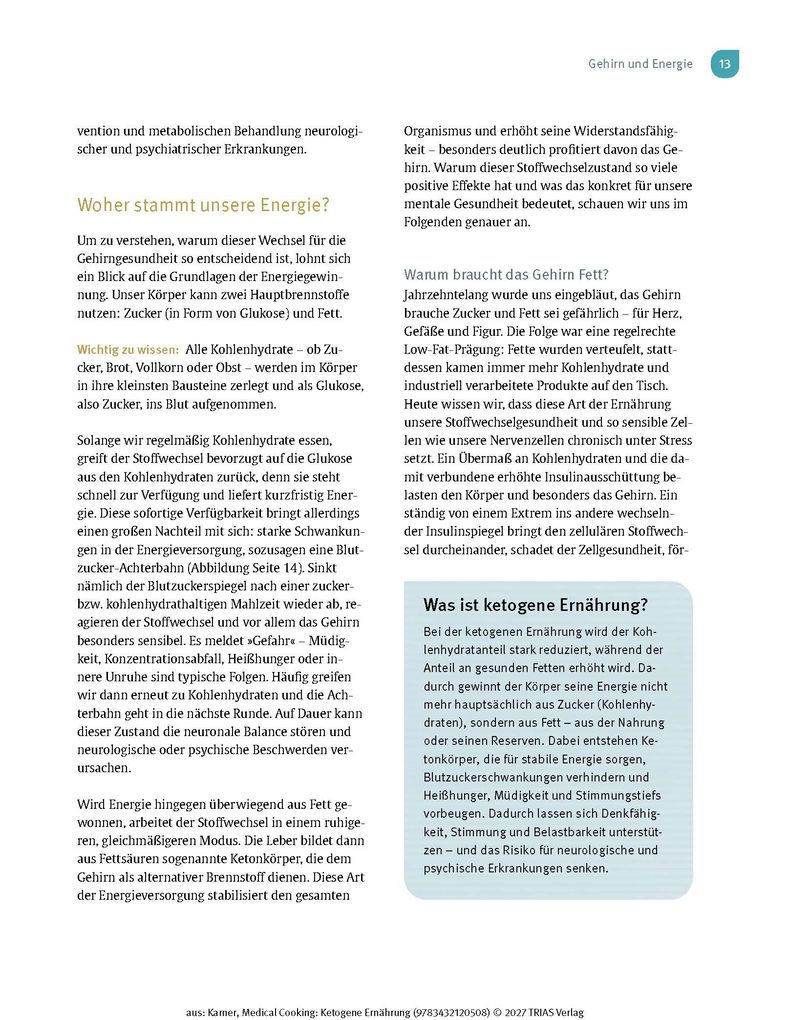 Weitere Ansicht: Medical Cooking: Ketogene Ernährung | Brigitte Karner, Wolfgang Karner