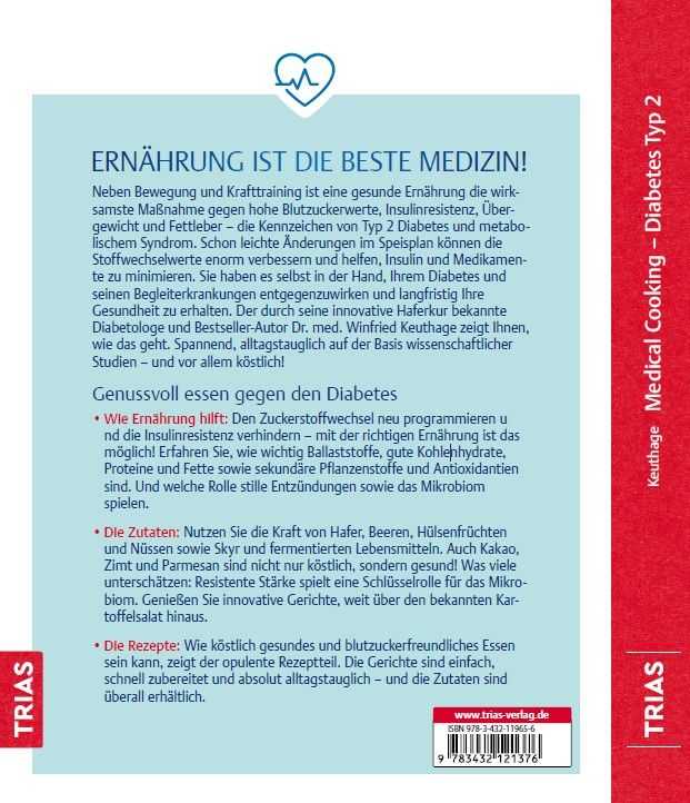 Weitere Ansicht: Medical Cooking: Diabetes Typ 2 | Winfried Keuthage, Snezhina Yordanova