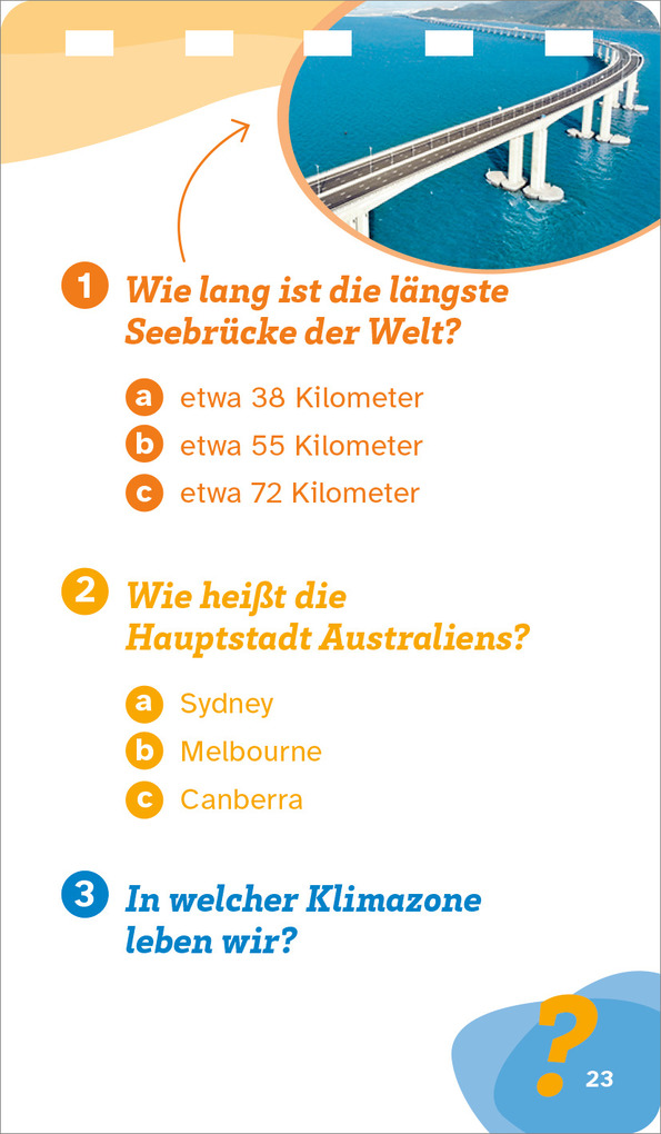 Weitere Ansicht: WAS IST WAS Quiz Länder der Welt