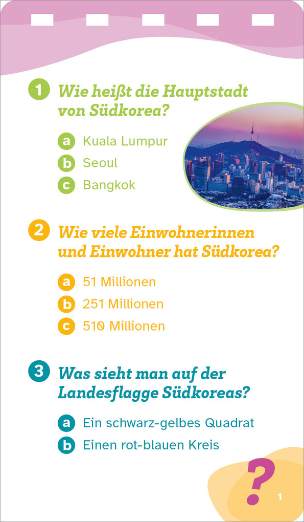 Weitere Ansicht: WAS IST WAS Quiz Südkorea | Florian Kinast
