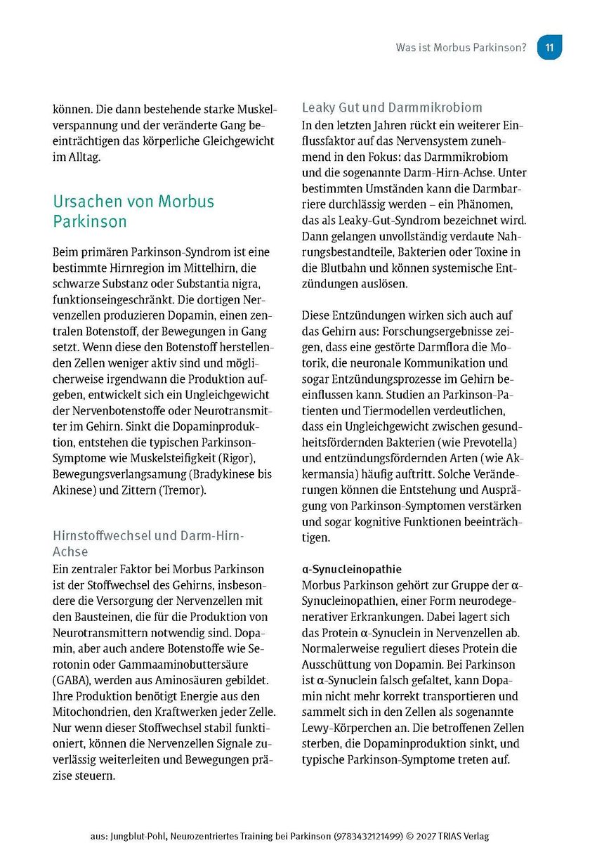 Weitere Ansicht: Neurozentriertes Training bei Parkinson | Corinna Jungblut-Pohl