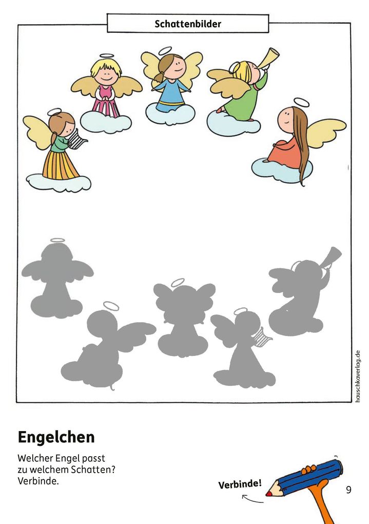 Weitere Ansicht: Weihnachtsrätsel - Kunterbunter Kindergartenblock ab 4 Jahre | Ulrike Maier