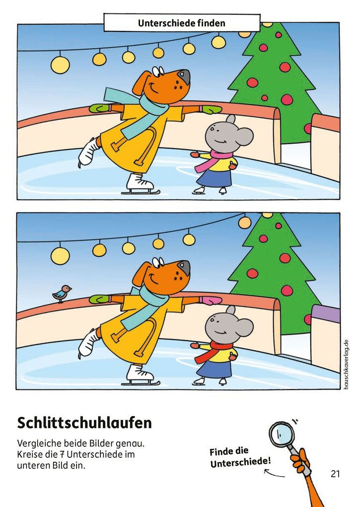 Weitere Ansicht: Weihnachtsrätsel - Kunterbunter Kindergartenblock ab 4 Jahre | Ulrike Maier