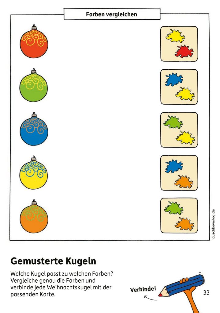 Weitere Ansicht: Weihnachtsrätsel - Kunterbunter Kindergartenblock ab 4 Jahre | Ulrike Maier