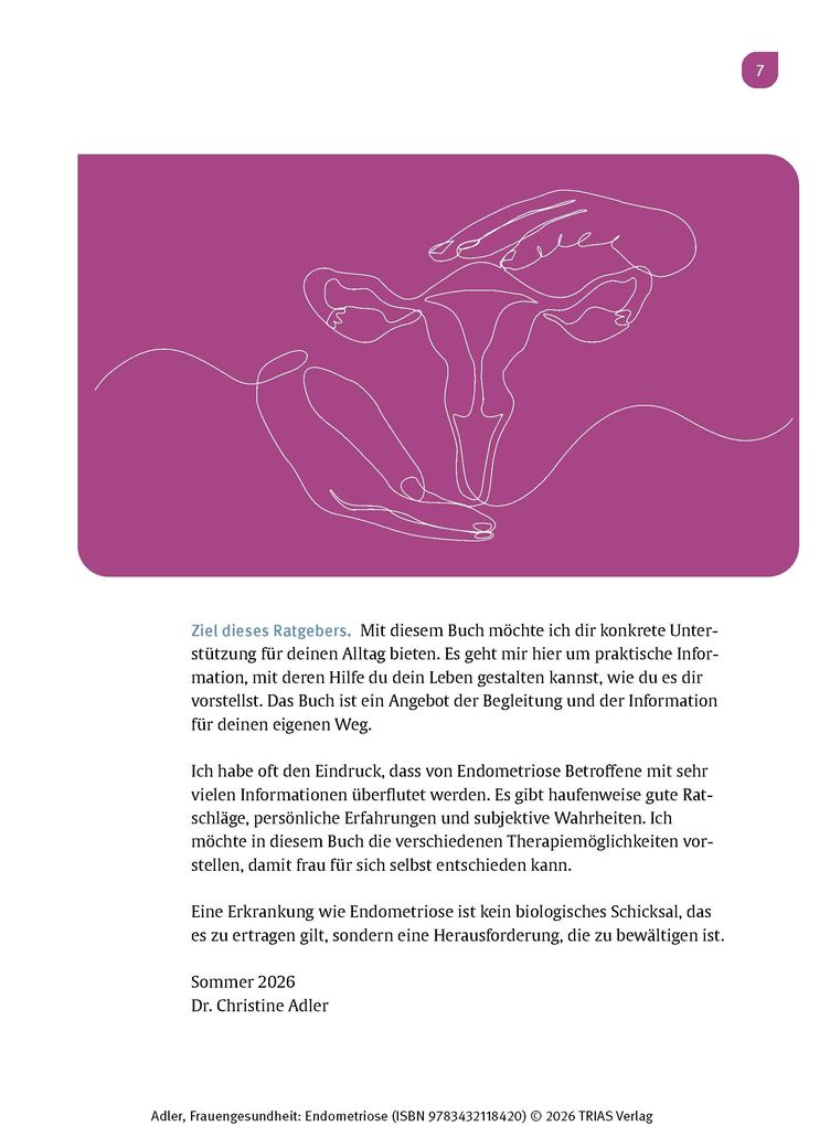Weitere Ansicht: Frauengesundheit: Endometriose | Christine Adler