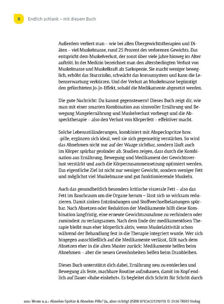 Weitere Ansicht: Abnehm-Spritze & Abnehm-Pille? Ja, aber richtig! | Nicolai Worm, Heike Niemeier