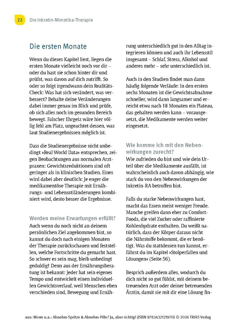 Weitere Ansicht: Abnehm-Spritze & Abnehm-Pille? Ja, aber richtig! | Nicolai Worm, Heike Niemeier