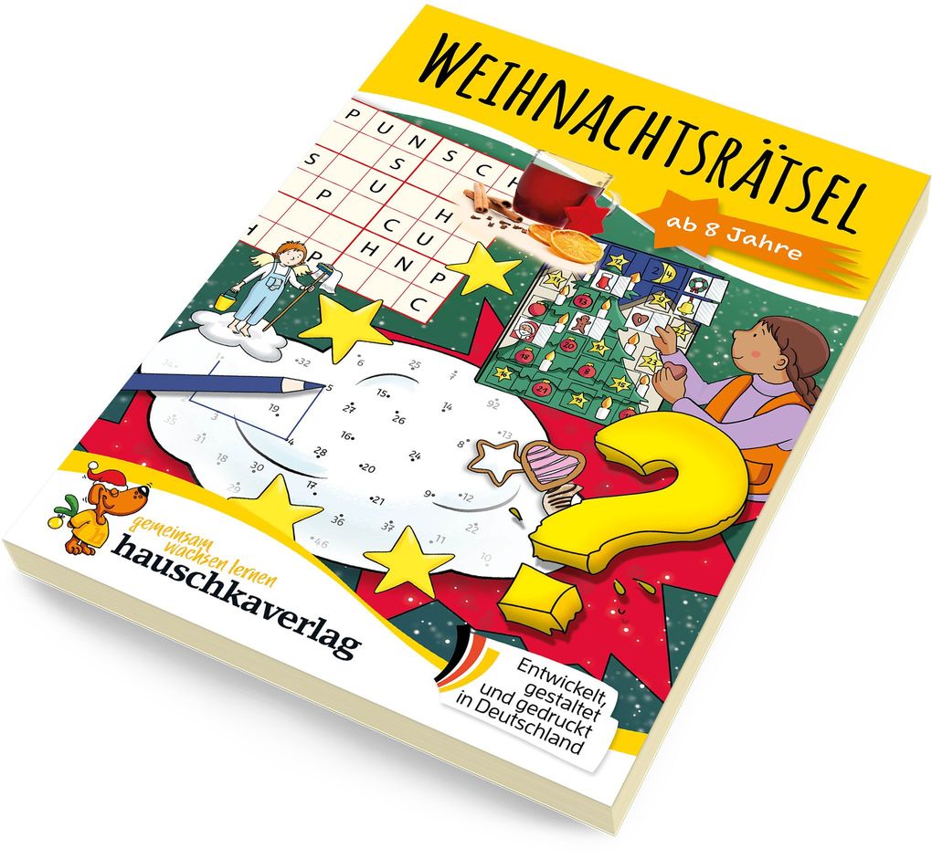 Weitere Ansicht: Weihnachtsrätsel - Rätselblock ab 8 Jahre | Agnes Spiecker