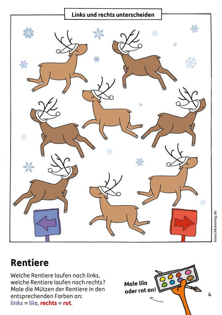 Weitere Ansicht: Weihnachtsrätsel - Kunterbunter Vorschulblock ab 5 Jahre | Ulrike Maier