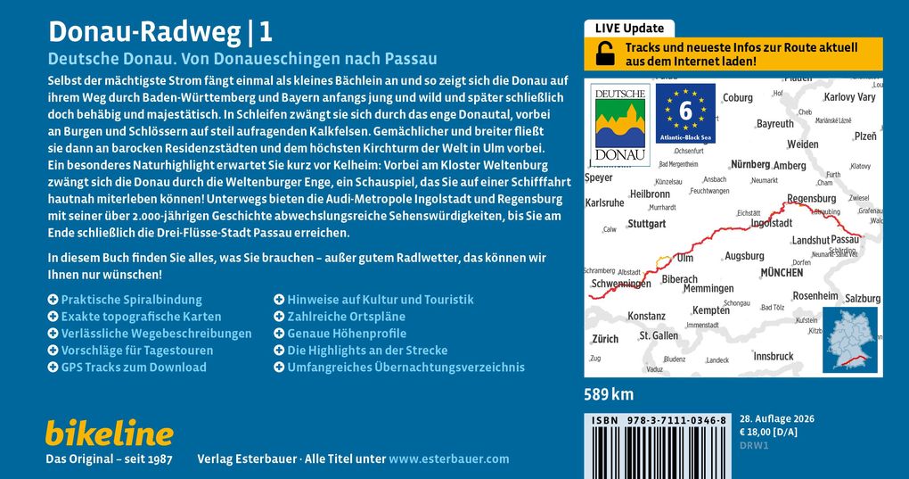Weitere Ansicht: Donauradweg / Donau-Radweg 1