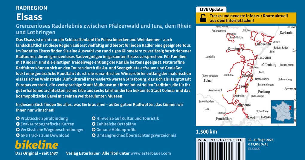 Weitere Ansicht: Radregion Elsass