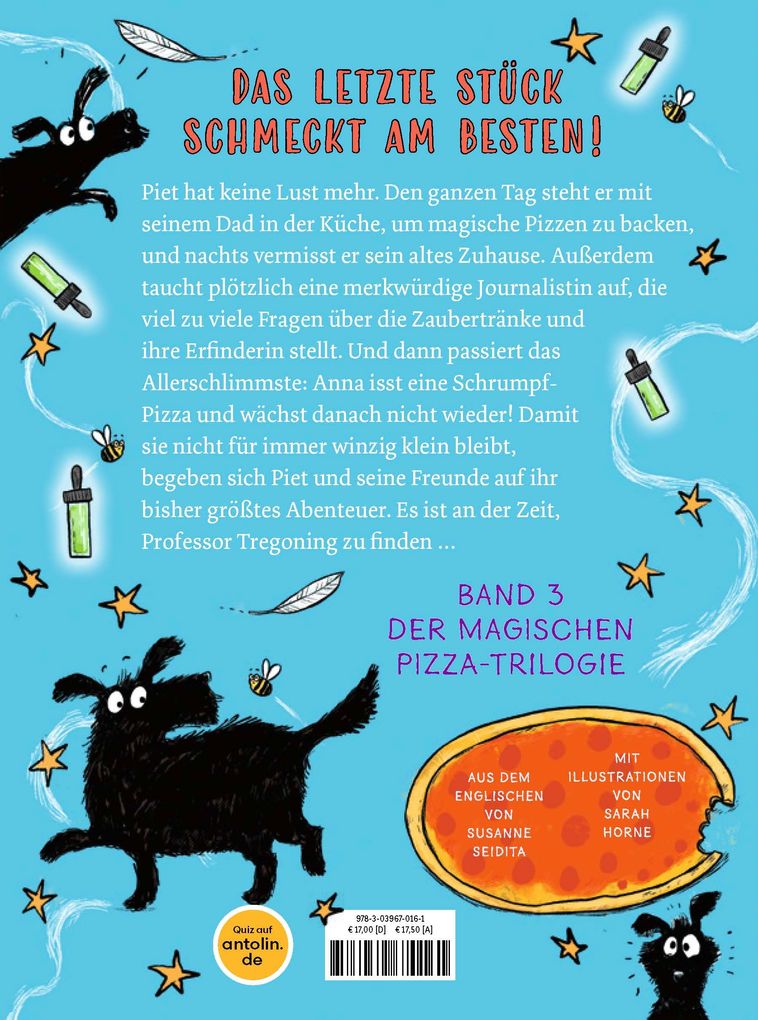 Weitere Ansicht: Pizza Piet: Dreierlei Zauberei | Carrie Sellon