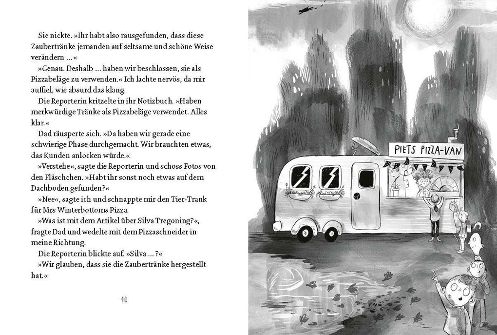 Weitere Ansicht: Pizza Piet: Dreierlei Zauberei | Carrie Sellon