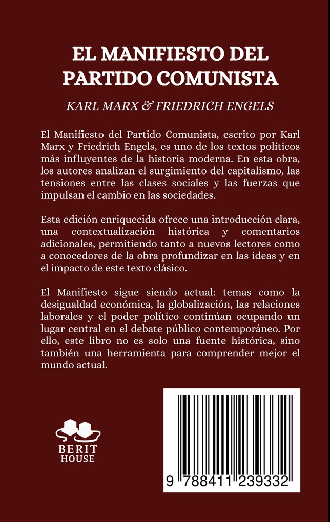 Weitere Ansicht: El Manifiesto del Partido Comunista | Karl Marx, Friedrich Engels