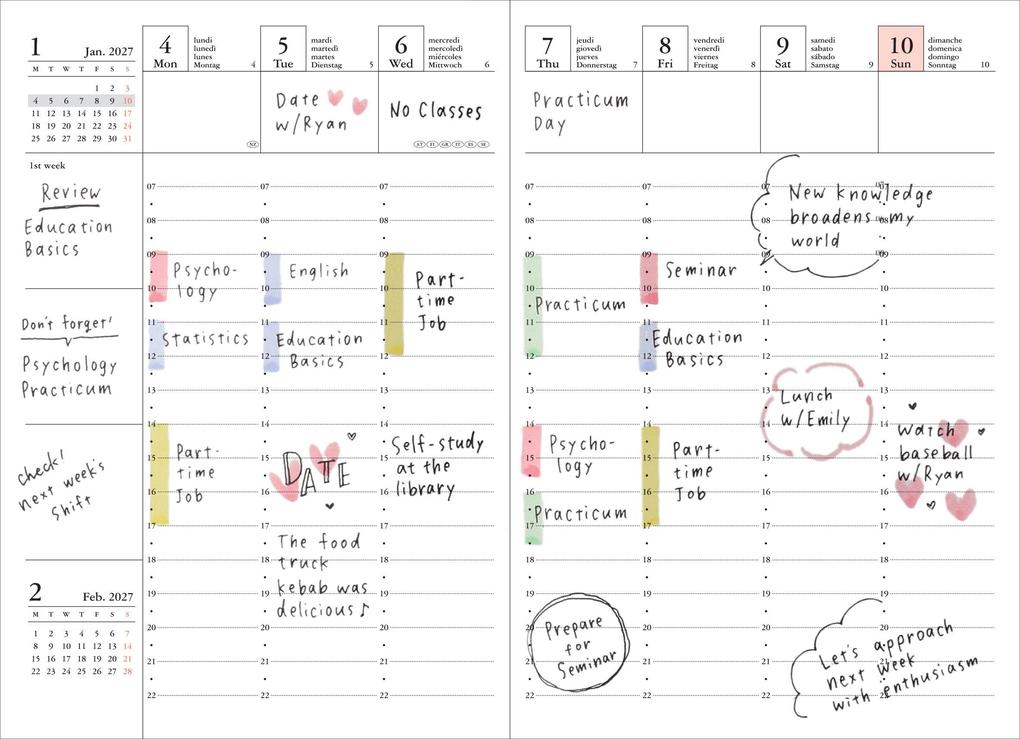 Weitere Ansicht: MARK'S 2026/27 Diary A6 Gradient // Black