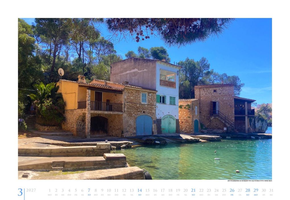 Weitere Ansicht: Reiseskizzen Mallorca ART 2027