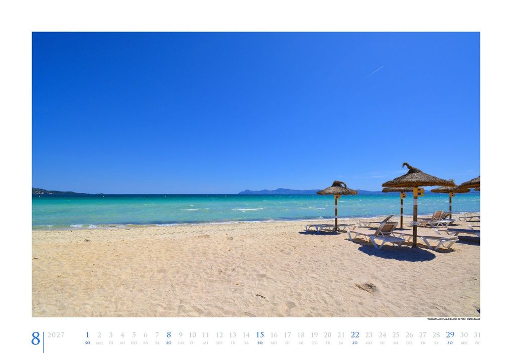 Weitere Ansicht: Reiseskizzen Mallorca ART 2027