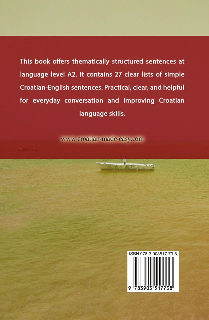 Weitere Ansicht: Croatian Simple Sentences 3 | Ana Bilic