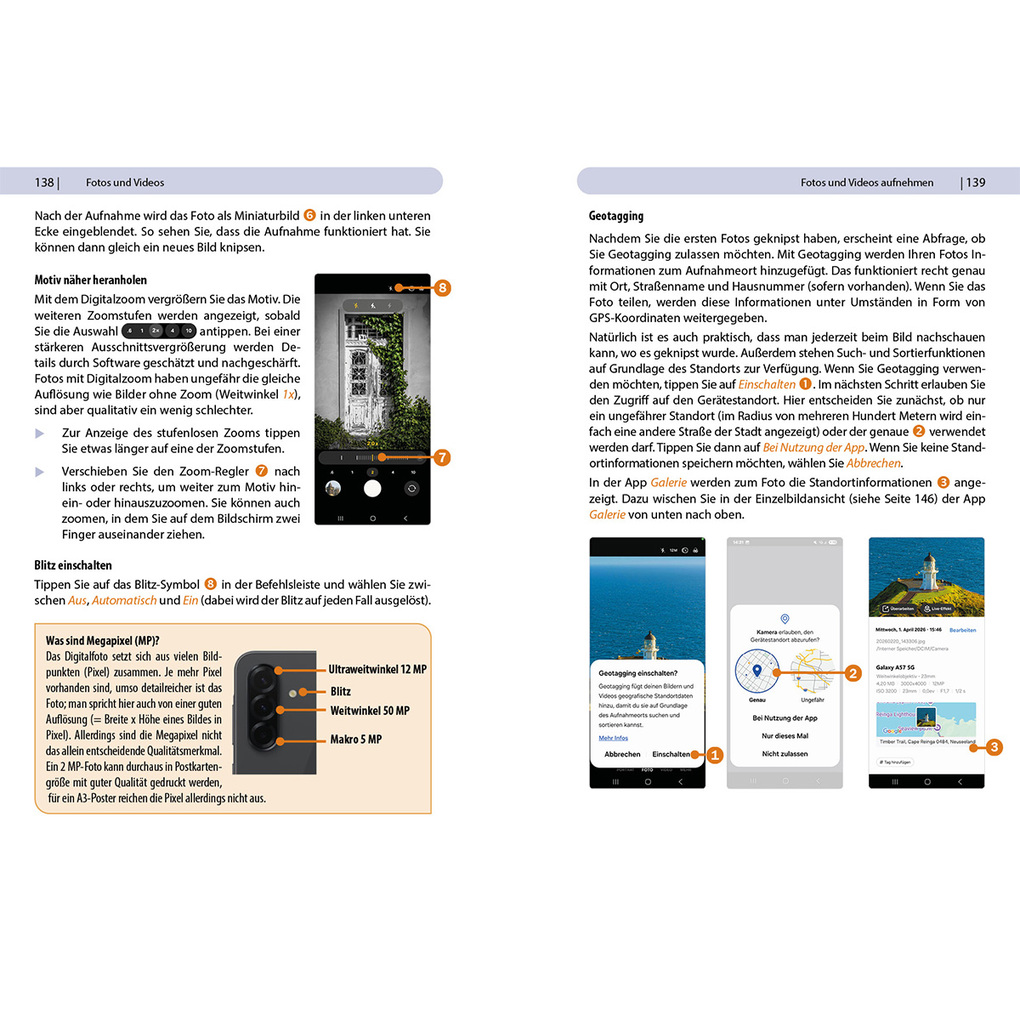 Weitere Ansicht: Samsung Galaxy A57 5G - Praxisbuch für Einsteiger ohne Vorkenntnisse | Anja Schmid, Andreas Lehner