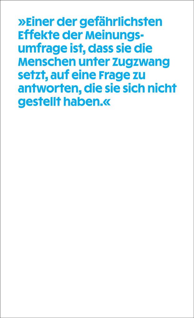 Weitere Ansicht: Die öffentliche Meinung gibt es nicht | Pierre Bourdieu