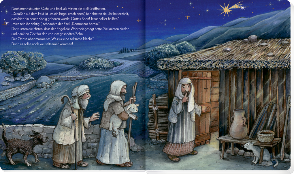 Weitere Ansicht: Die Weihnachtsgeschichte erzählt nach Matthäus und Lukas | Gaby Grosser