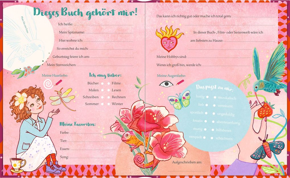 Weitere Ansicht: Freundebuch - Meine Freundinnen und Freunde