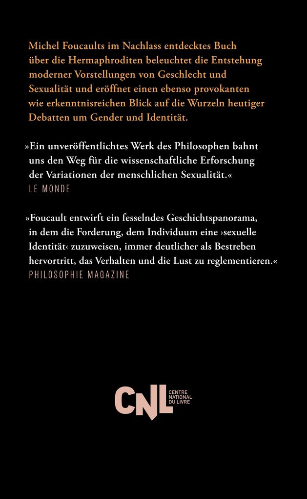 Weitere Ansicht: Die Hermaphroditen | Michel Foucault