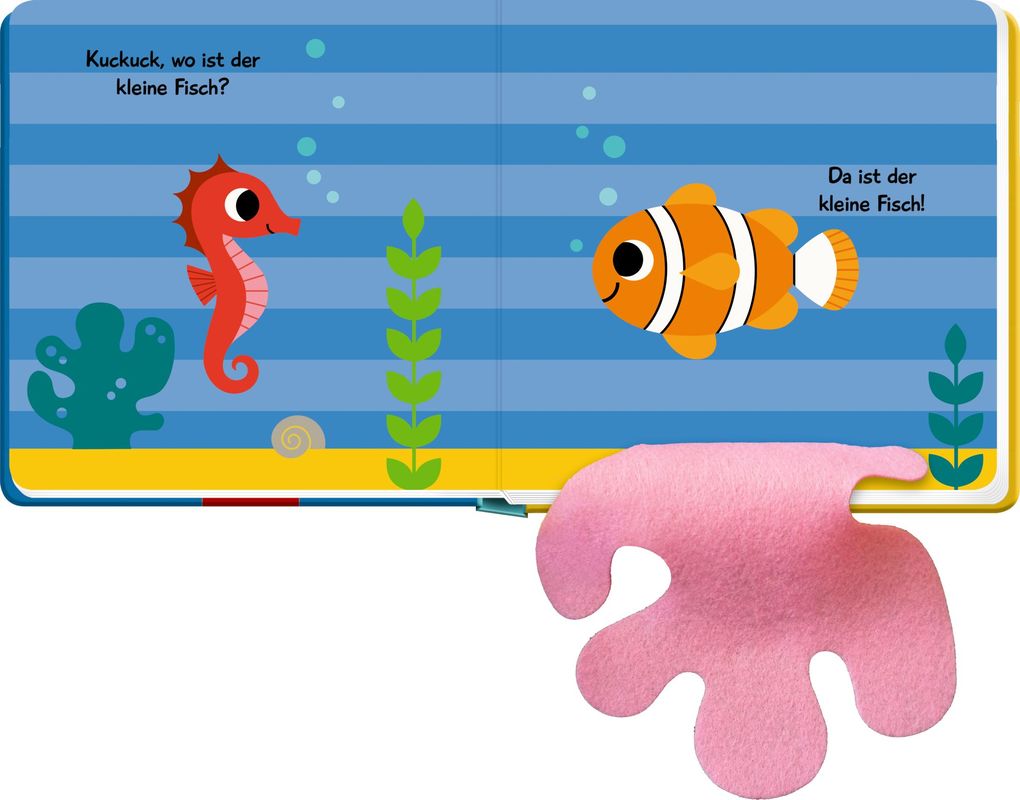 Weitere Ansicht: Mein Filz-Fühlbuch: Kuckuck, kleiner Fisch!