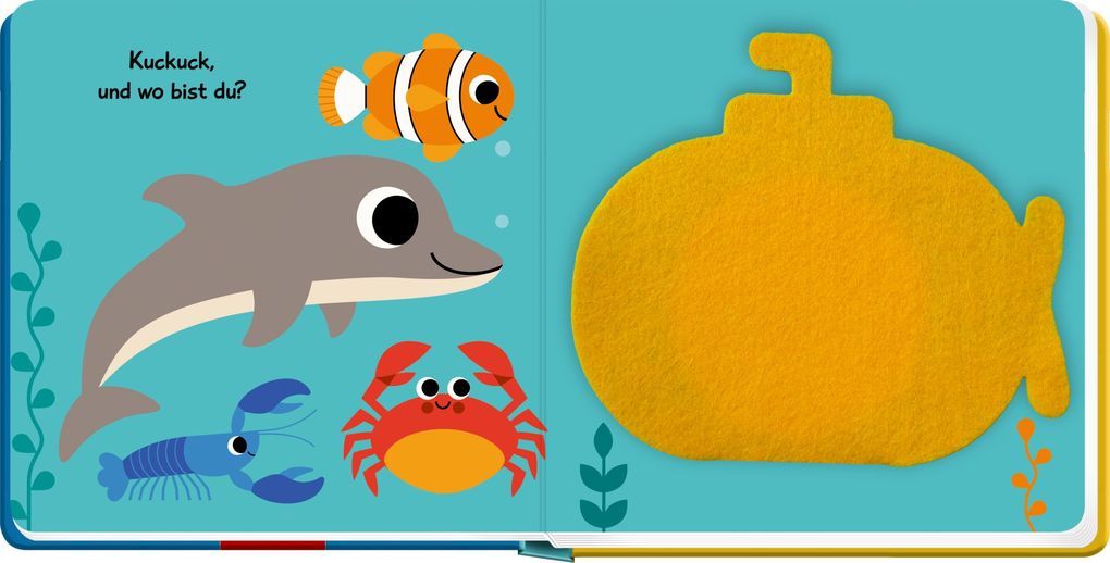 Weitere Ansicht: Mein Filz-Fühlbuch: Kuckuck, kleiner Fisch!