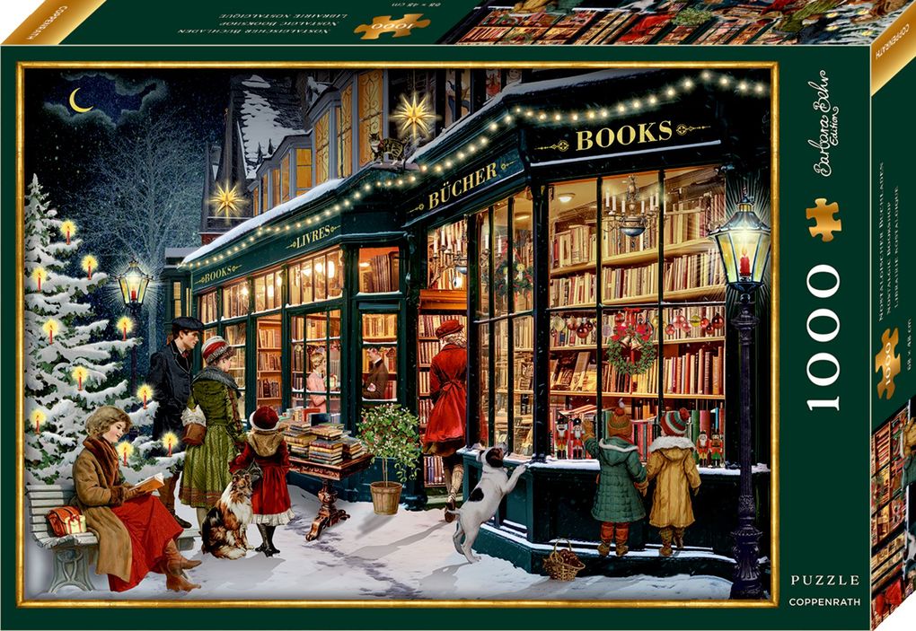 Weitere Ansicht: Puzzle - Nostalgischer Buchladen - 1000 Teile