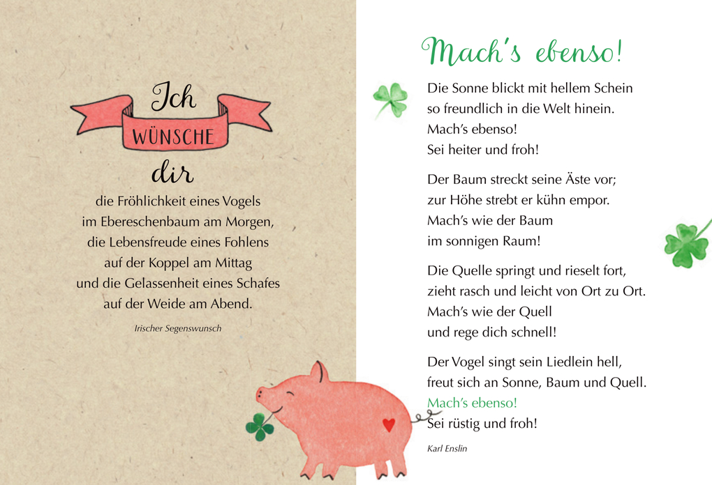 Weitere Ansicht: Viel Glück und alles Gute