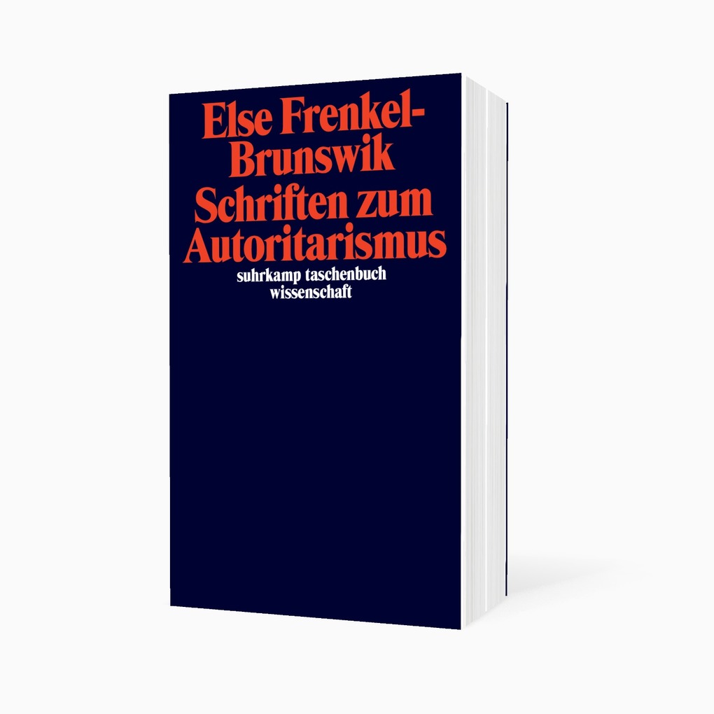 Weitere Ansicht: Schriften zum Autoritarismus | Else Frenkel-Brunswik