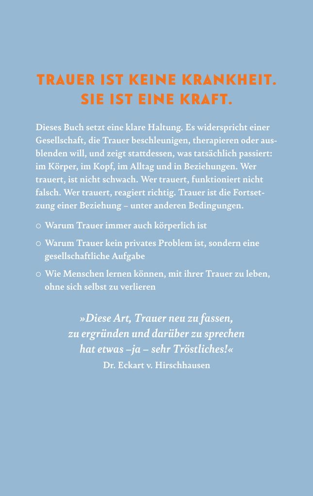 Weitere Ansicht: Jeder Mensch kann trauern | Eric Wrede, Fee Vogel